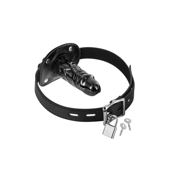 Кляп з великим фаллоімітатором Fetish Tentation Penis Gag T2