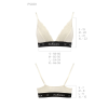 Еластичний топ з мереживом Passion PS001 TOP XL, ecru