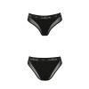 Трусики з прозорою вставкою Passion PS002 PANTIES XL, black