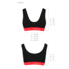 Спортивний топ на широких бретелях Passion PS003 TOP M, black