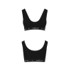 Спортивний топ з широкою гумкою Passion PS004 TOP M, black