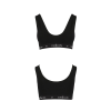 Спортивний топ з широкою гумкою Passion PS004 TOP S, black