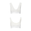 Спортивний топ з еластичної бавовни Passion PS005 TOP S, white