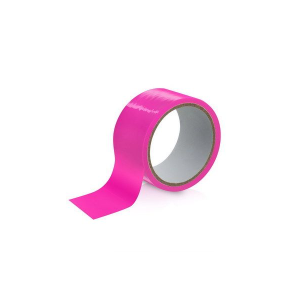 Скотч для бондажа Fetish Tentation Fuchsia (15м), не липне до шкіри і волосків, тільки сам до себе