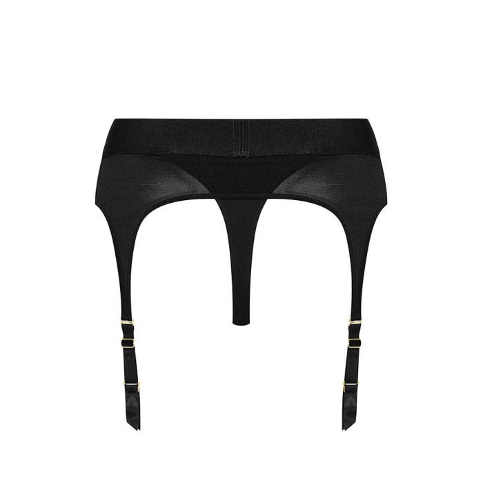Трусики для страпона з підв’язками для панчіх Strap-On-Me REBEL HARNESS - XL