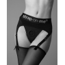 Трусики для страпона з підв’язками для панчіх Strap-On-Me REBEL HARNESS - M