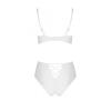 Еротичний комплект з малюнком Passion LOVELIA BIKINI XXL/XXXL, white