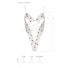 Еротичний боді з малюнком Passion LOVELIA BODY S/M, white