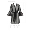 Повітряний пеньюар Passion LOVELIA PEIGNOIR S/M, black