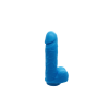 Мило у формі пеніса Чистий Кайф Blue size S, крафтове мило-член, натуральне