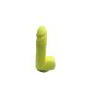 Мило у формі пеніса Чистий Кайф Yellow size S, крафтове мило-член, натуральне