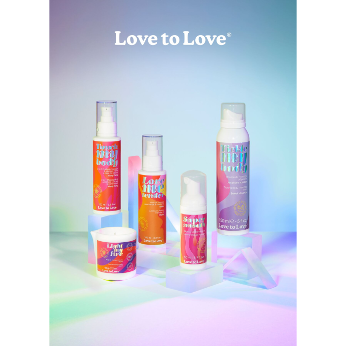 Масажна піна Love To Love TICKLE MY BODY COCONUT (150 мл) зволожувальна