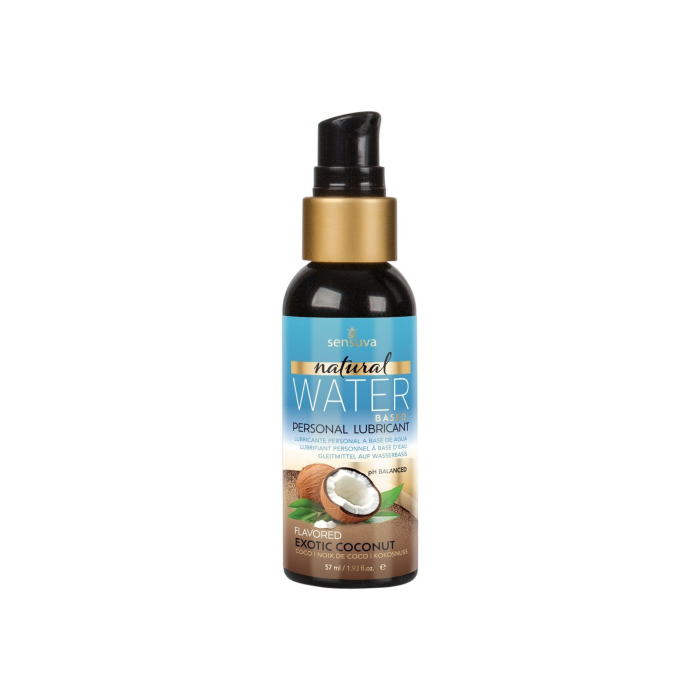Змазка на водній основі Sensuva Natural Water-Based Exotic Coconut (57мл) без гліцерину та парабенів