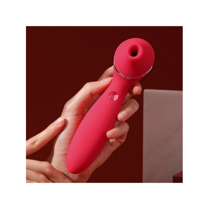 Вакуумний вібратор KISTOY Polly Plus Red