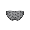 Трусики-сліпи з мереживною сіточкою Passion DINA THONG L/XL, black
