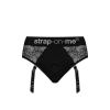 Мереживні труси для страпона з підв'язками для панчіх Strap-On-Me DIVA HARNESS - S