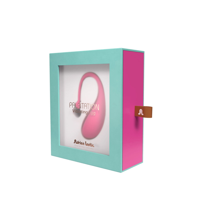 Смарт-віброяйце Adrien Lastic Palpitation Pink з глибокою вібрацією