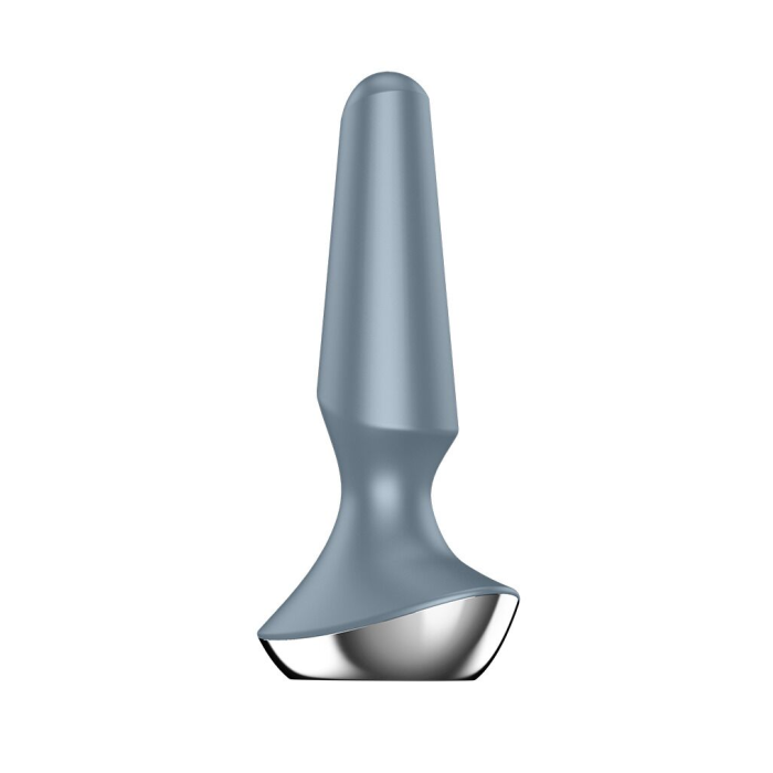 Анальна смарт-вібропробка Satisfyer Plug-ilicious 2 Ice Blue