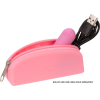 Сумка для зберігання секс-іграшок PowerBullet - Silicone Storage Zippered Bag Pink