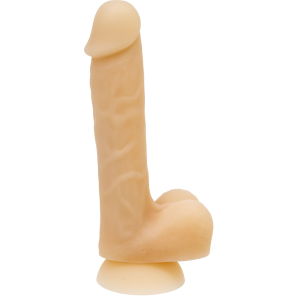 Фалоімітатор із пам’яттю форми, на присосці ADDICTION — DAVID 8″ Silicone Dong, віброкуля в подаруно