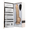 Фалоімітатор з пульсацією Naked ADDICTION Dominic 9″ Vanilla, пульт ДК, діаметр 4,2 см
