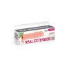 Насадка на член Real Body — Real Extender DICKY із закритою головкою та кільцем для мошонки