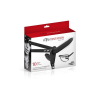 Подвійний страпон з вібрацією Fetish Tentation Vibrating Strap-On with Double Dildo Black