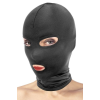 Капюшон для БДСМ з відкритими очима та ротом Fetish Tentation