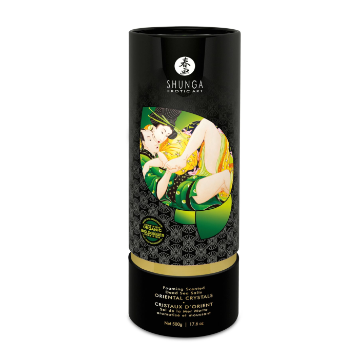 Сіль для ванни Shunga Oriental Crystals Bath Salts ORGANIC – Lotus Flower (500 г) сіль Мертвого моря