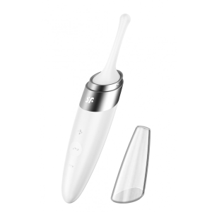 Вібратор для клітора Satisfyer Twirling Delight White