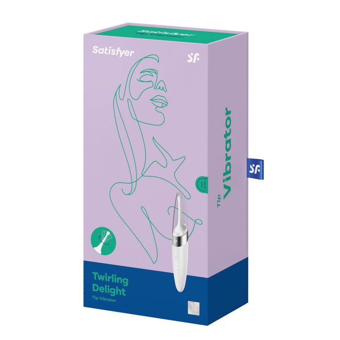 Вібратор для клітора Satisfyer Twirling Delight White