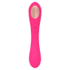 Вібратор та вакуумний кліторальний стимулятор 2-в-1 Alive Quiver Magenta Pink оновлена ​​модель