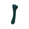 Вібратор та вакуумний кліторальний стимулятор 2-в-1 Alive Quiver Teal оновлена ​​модель