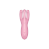 Кліторальний смарт-вібратор Satisfyer Threesome 4 Pink з трьома пальчиками