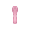 Кліторальний вібратор Satisfyer Threesome 3 Pink з трьома пальчиками