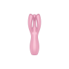 Кліторальний вібратор Satisfyer Threesome 3 Pink з трьома пальчиками