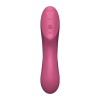 Вакуумний стимулятор із вібрацією Satisfyer Curvy Trinity 3 Red