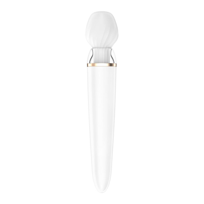Смарт-вібромасажер зі змінною головкою Satisfyer Double Wand-er