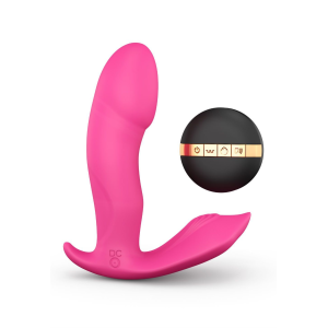 Вібратор Dorcel Secret Clit з підігрівом і пультом ДК, можна під одяг, голосове керування