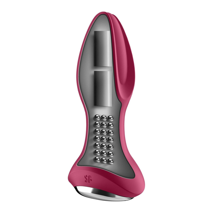 Анальна смарт-вібропробка із перлинним масажем Satisfyer Rotator Plug 2+ Violet