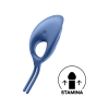 Ерекційне віброкільце-ласо Satisfyer Swordsman Blue, міцна фіксація, 10 режимів, потужний мотор